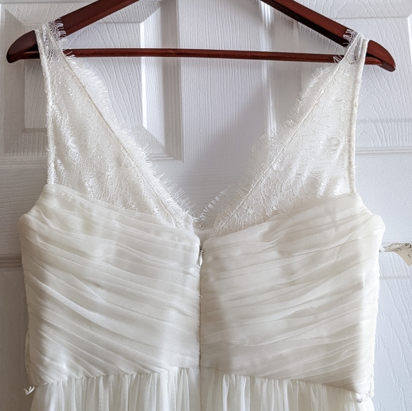 BHLDN / Hitherto Ivory Fleur Dress Size 8 - Picture 7 of 8